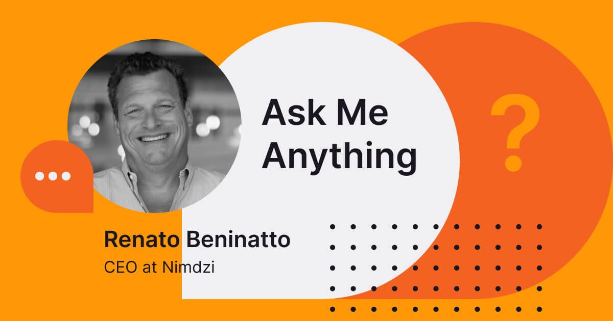 Ask Me Anything:Renato Beninatto answers your question