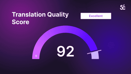 Maximize translation performance with Translation Quality Score by Smartca