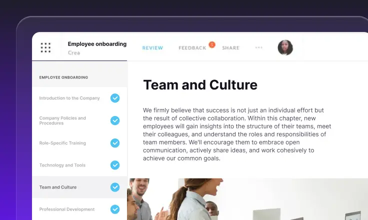 Create and translate courses in minutes