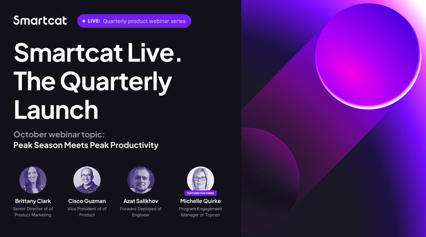 Smartcat Live: The Quarterly Launch