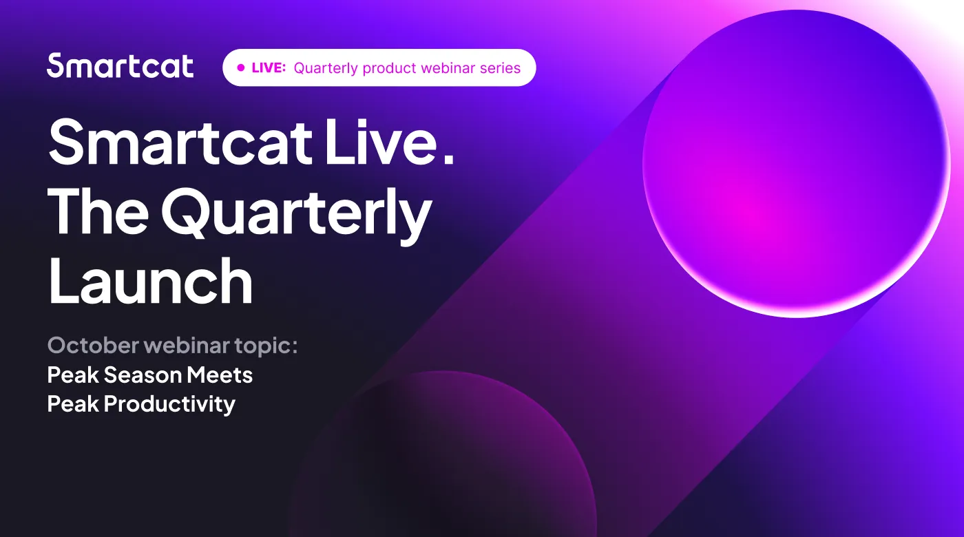 Smartcat Live: The Quarterly Launch